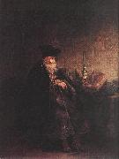REMBRANDT Harmenszoon van Rijn Old Rabbi Norge oil painting reproduction